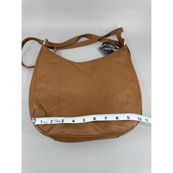 Genicci Cognac NWT Womens U-SDB153 Special Backpack/ Tote Purse; Genuine Leather - Picture 6 of 7